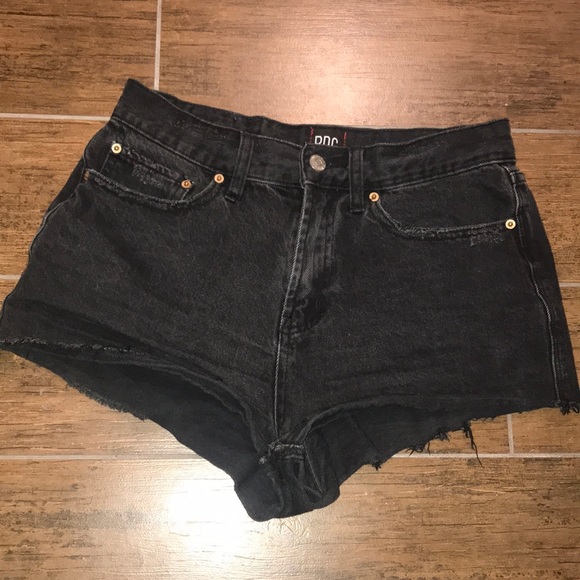 BDG Pants - BDG black denim shorts